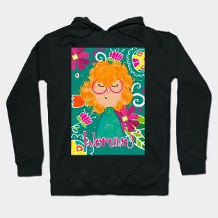 Illustrated woman Hoodie